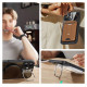 ESR Classic Hybrid Kickstand Halolock MagSafe iPhone 16 Plus + Tempered Glass Screen Protector - Black