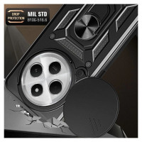 Tech-Protect CamShield Pro Case for Xiaomi Redmi 14C / Poco C75 - Black