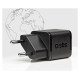 SBS TETRGAN1C20K 20W GaN USB-C Wall Charger with Power Delivery - Black