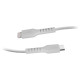 SBS TECABLELIGTC2W USB-C - Lightning Cable 2 m - White
