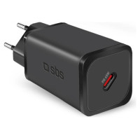 SBS TETRGAN1C65W 65W GaN Power Delivery Charger - Black