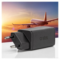 SBS TETRGAN1C65W 65W GaN Power Delivery Charger - Black