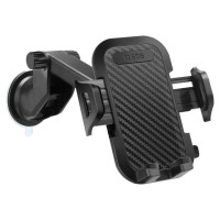SBS TEHWSUPWIND smartphone holder telescopic with suction cup - black