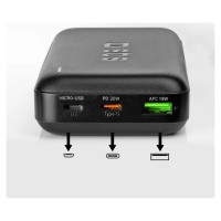 SBS Powerbank SBS TTBB20000PD20K 20000 mAh 20W PD USB-C, USB-A, Micro-USB - black