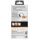 SBS Tempered Glass D3O with frame for Samsung Galaxy S25 Ultra