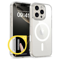 Tech-Protect Flexair Hybrid CC Magsafe iPhone 16 Pro Case - Clear