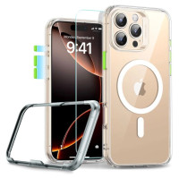ESR Classic Pro Set Halolock MagSafe Case for iPhone 16 Pro - Clear