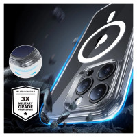 ESR Classic Pro Set Halolock MagSafe Case for iPhone 16 Pro - Clear
