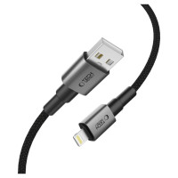 Tech-Protect UltraBoost DNA USB-A / Lightning cable 15W/2.4A 200 cm - gray