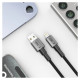 Tech-Protect UltraBoost DNA USB-A / Lightning cable 15W/2.4A 200 cm - gray