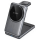 Tech-Protect QI15W-A42 3in1 Inductive Charger with MagSafe for Apple Devices - Gray