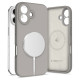 Tech-Protect Liquid Silicone MagSafe iPhone 16 Case - Gray