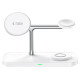 Tech-Protect QI15W-A45 3in1 Wireless Charger with MagSafe for Apple Devices - White