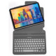 Zagg Keyboard Pro Keys case for Pad 12.9" Pro 3 / 4 / 5 / 6 - graphite