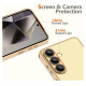 Tech-Protect MagFlex MagSafe Case for Samsung Galaxy S25 - Transparent Gold