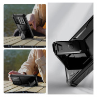 Tech-Protect Kevlar Cam+ Case for Samsung Galaxy S25 - Black