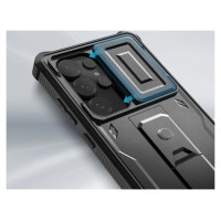 Tech-Protect Kevlar Cam+ Case for Samsung Galaxy S25 Ultra - Black