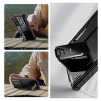 Tech-Protect Kevlar Cam+ Case for Samsung Galaxy S25 Ultra - Black