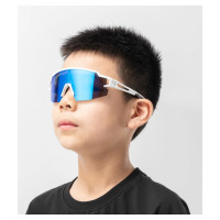 Rockbros Kids Cycling Glasses, Polarized, UV Protection, Children's - White