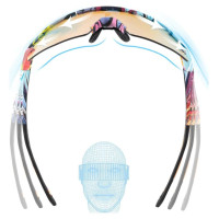 Rockbros Photochromic Cycling Glasses with UV Protection and Corrective Insert - Multicolor
