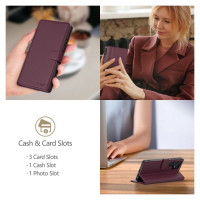 Tech-Protect Wallet Case for Xiaomi Redmi Note 14 Pro 5G / 14 Pro+ 5G / Poco X7 5G - Matte Black