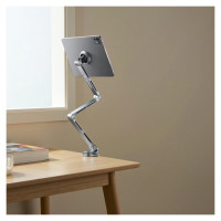 Wozinsky WTY0YS1 magnetic holder, 360° rotating, solid, for phone and tablet - gray