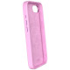 Puro Liquid Silicon Cover "ICON MAG PRO" with Magsafe, metal buttons and camera ring for iPhone 16E, pink
