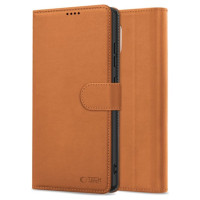 Tech-Protect Wallet Case for iPhone 16e - Brown