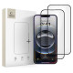 Tech-Protect Glass Fit+ 2-pack tempered glass for iPhone 16e / 14 / 13 Pro / 13 - black