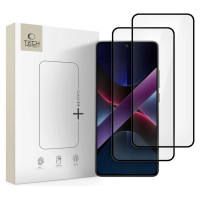 Tech-Protect Glass Fit+ 2-pack tempered glass for Xiaomi Poco X7 5G - black