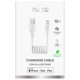 Puro 12W USB-A - Lightning Spiral Cable 1m - White