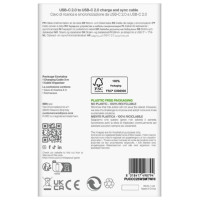 Puro TPE 25W USB-C - USB-C 3m Cable - White