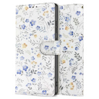 Tech-Protect Wallet Case for Samsung Galaxy A36 5G - White Daisies