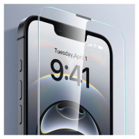ESR UltraFit Tempered Glass 2-pack case for iPhone 13 / 13 Pro / 14 / 16e