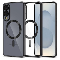 Tech-Protect MagFlex MagSafe Case for Samsung Galaxy S25 Edge - Clear Black