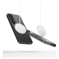 Tech-Protect MagFlex MagSafe Case for Samsung Galaxy S25 Edge - Clear Black