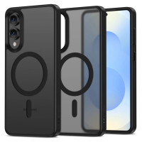 Tech-Protect MagMat MagSafe Case for Samsung Galaxy S25 Edge - Matte Black