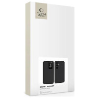 Tech-Protect Smart Wallet Case for Samsung Galaxy S25+ - Matte Black