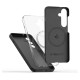 Tech-Protect Liquid Silicone MagSafe case for Samsung Galaxy S25 Edge - black