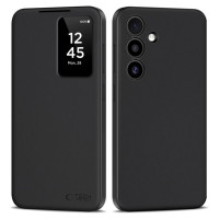 Tech-Protect Smart Wallet Case for Samsung Galaxy S24 - Matte Black