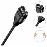 Tech-Protect MC04 UltraBoost USB-A Cable for Garmin Watch 1m - Black