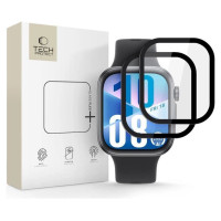 Tech-Protect Glass Flex+ 2-pack hybrid glass for Huawei Watch Fit 4 - black