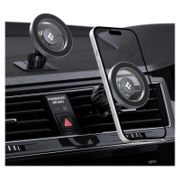 Spigen MFT13 MagSafe Car Holder for Cockpit or Air Vent - Silver