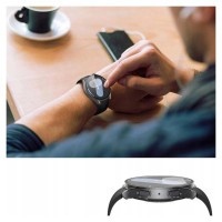 Tech-Protect Defense Case for Samsung Galaxy Watch 8 44 mm - Transparent