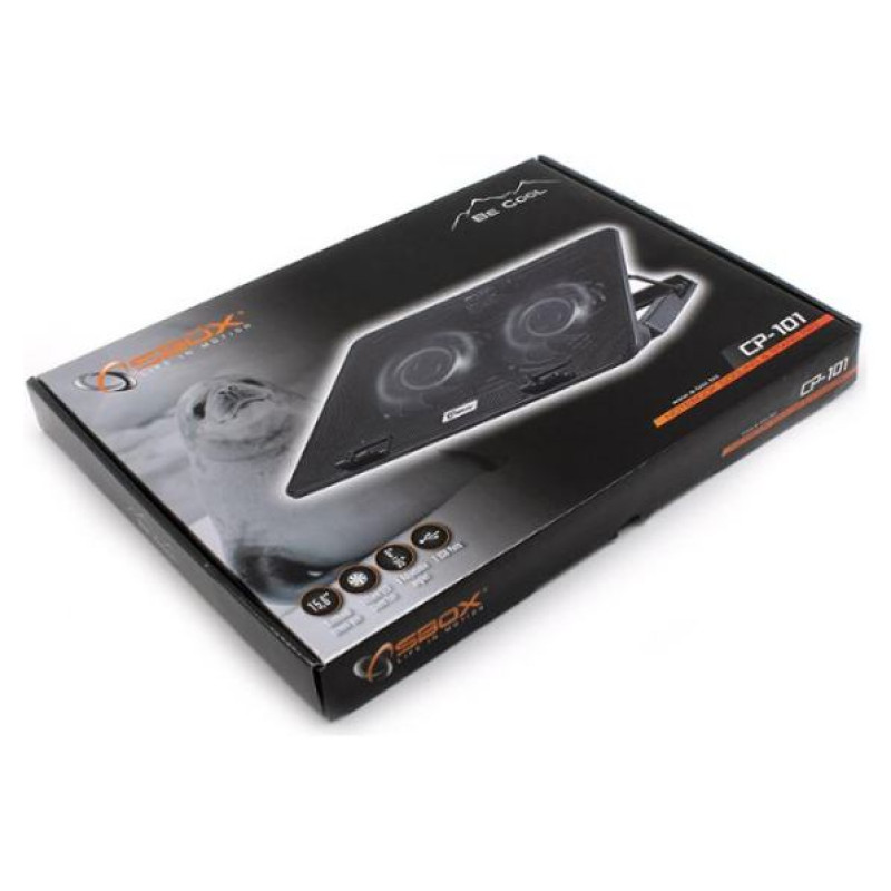 Sbox CP-101 Cooling Pad For 15.6 Laptops