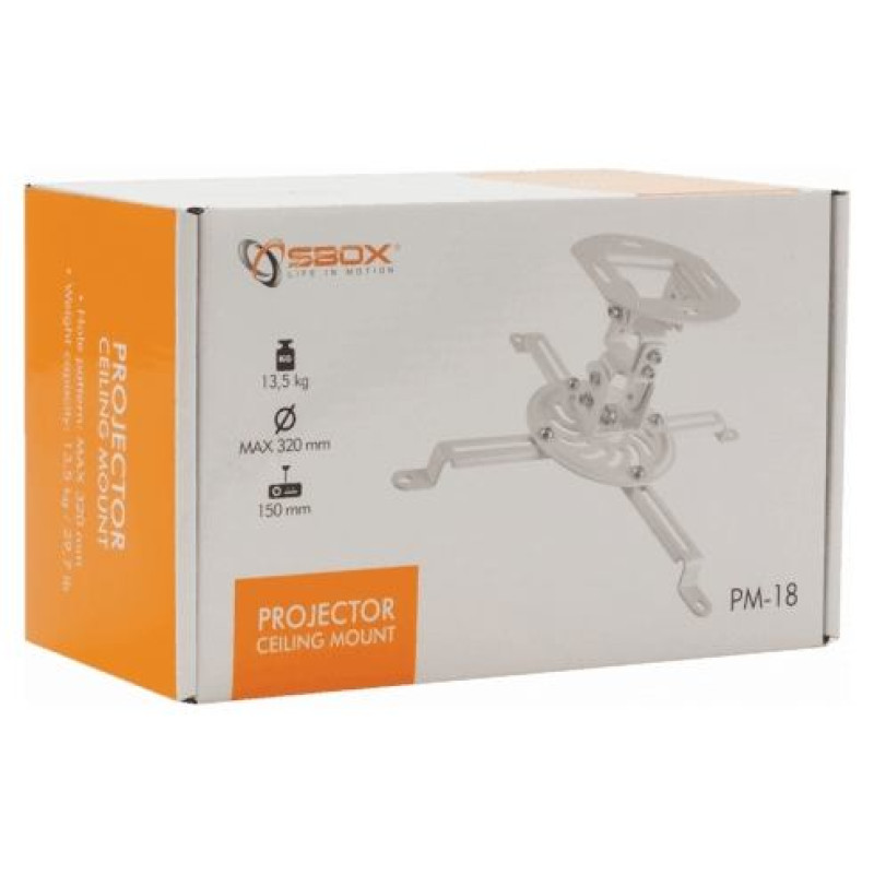 Sbox PM-18 Projector Ceiling Mount