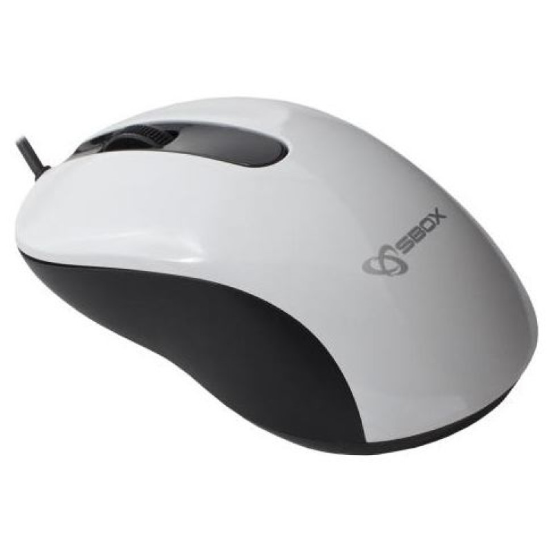 Sbox M-901 Optical Mouse  White