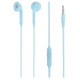 Tellur In-Ear Headset Fly, Noise Reduction Memory Foam Ear Plugs Blue