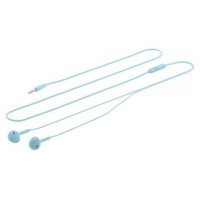 Tellur In-Ear Headset Fly, Noise Reduction Memory Foam Ear Plugs Blue