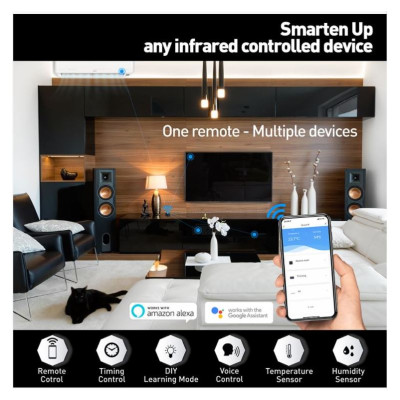 Tellur Smart IR WiFi Remote Control & Temperature And Humidity Sensor